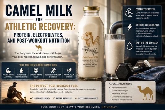 Camel Milk for Athletic Recovery: Protein, Electrolytes, and Post-Workout Nutrition