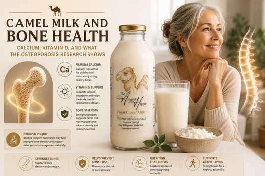 Camel Milk and Bone Health: Calcium, Vitamin D, and What the Osteoporosis Research Shows