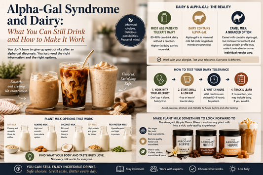 Alpha-Gal Syndrome and Dairy: What You Can Still Drink and How to Make It Work