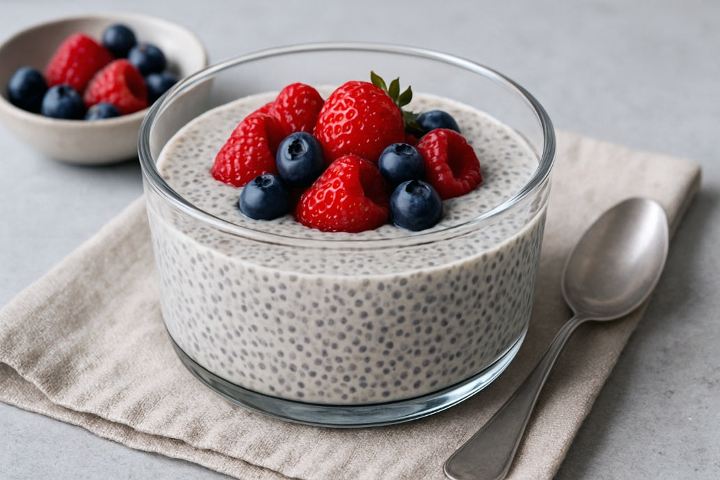Almond Milk Chia Seed Pudding