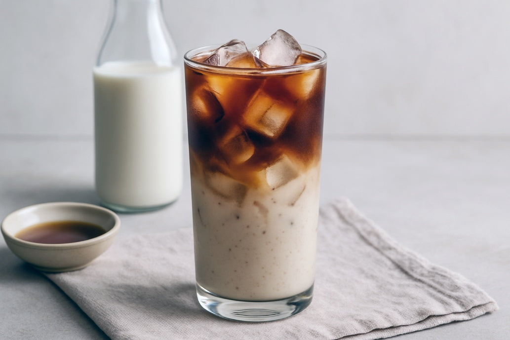 Cold Brew Almond Milk Macchiato