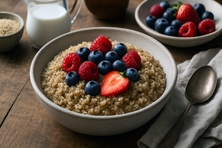 Camel Milk Breakfast Quinoa