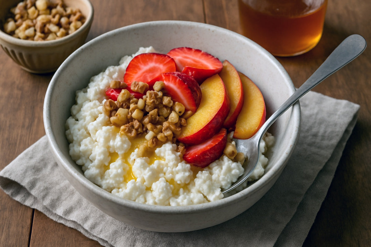 Camel Milk Cottage Cheese Bowl