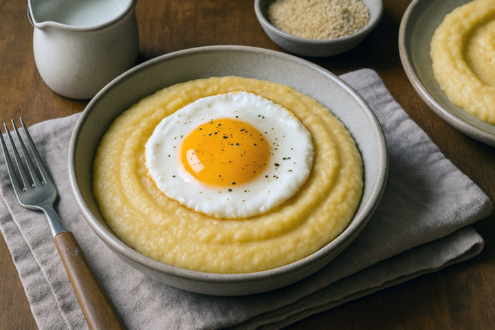 Camel Milk Breakfast Polenta