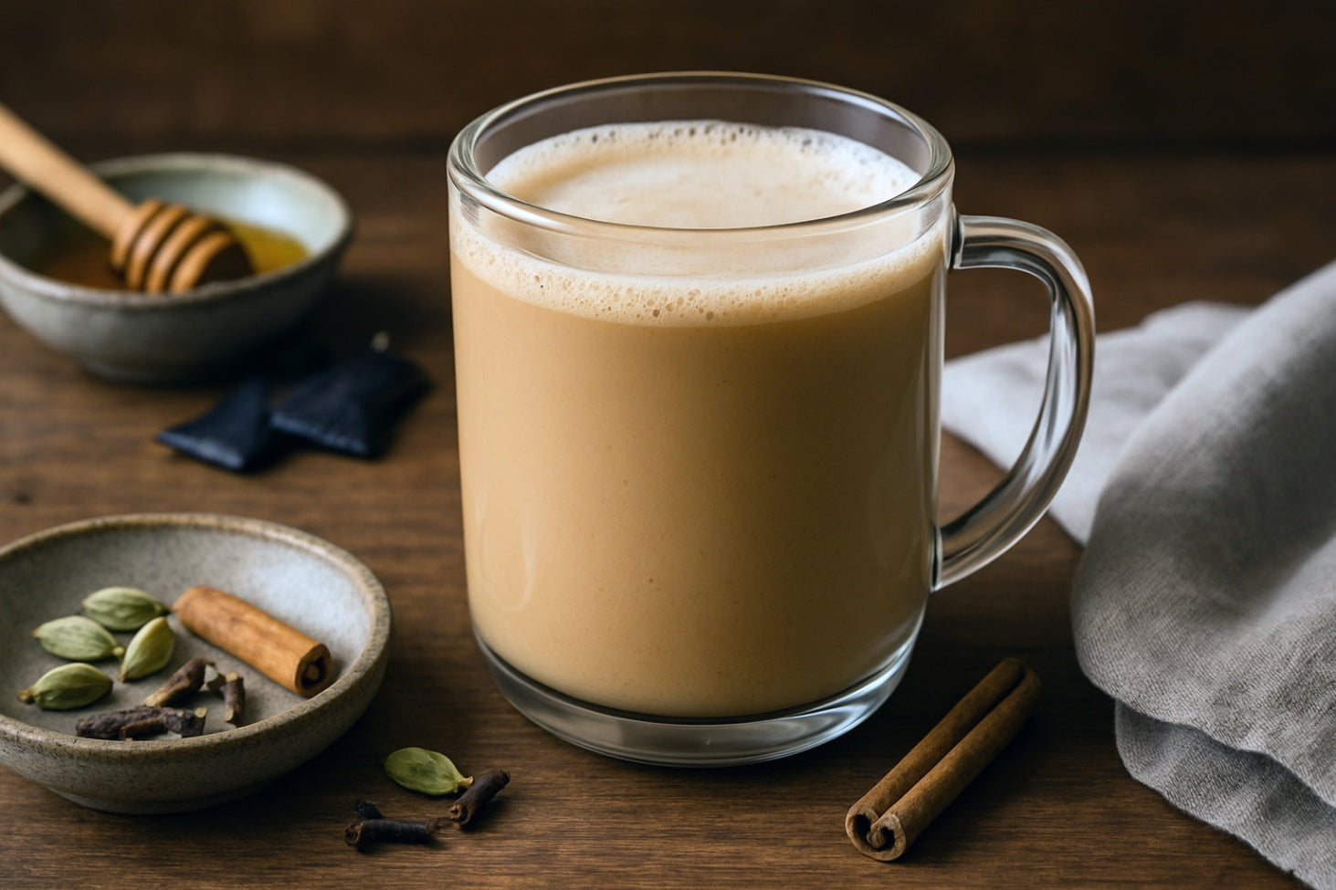 Camel Milk Chai Latte