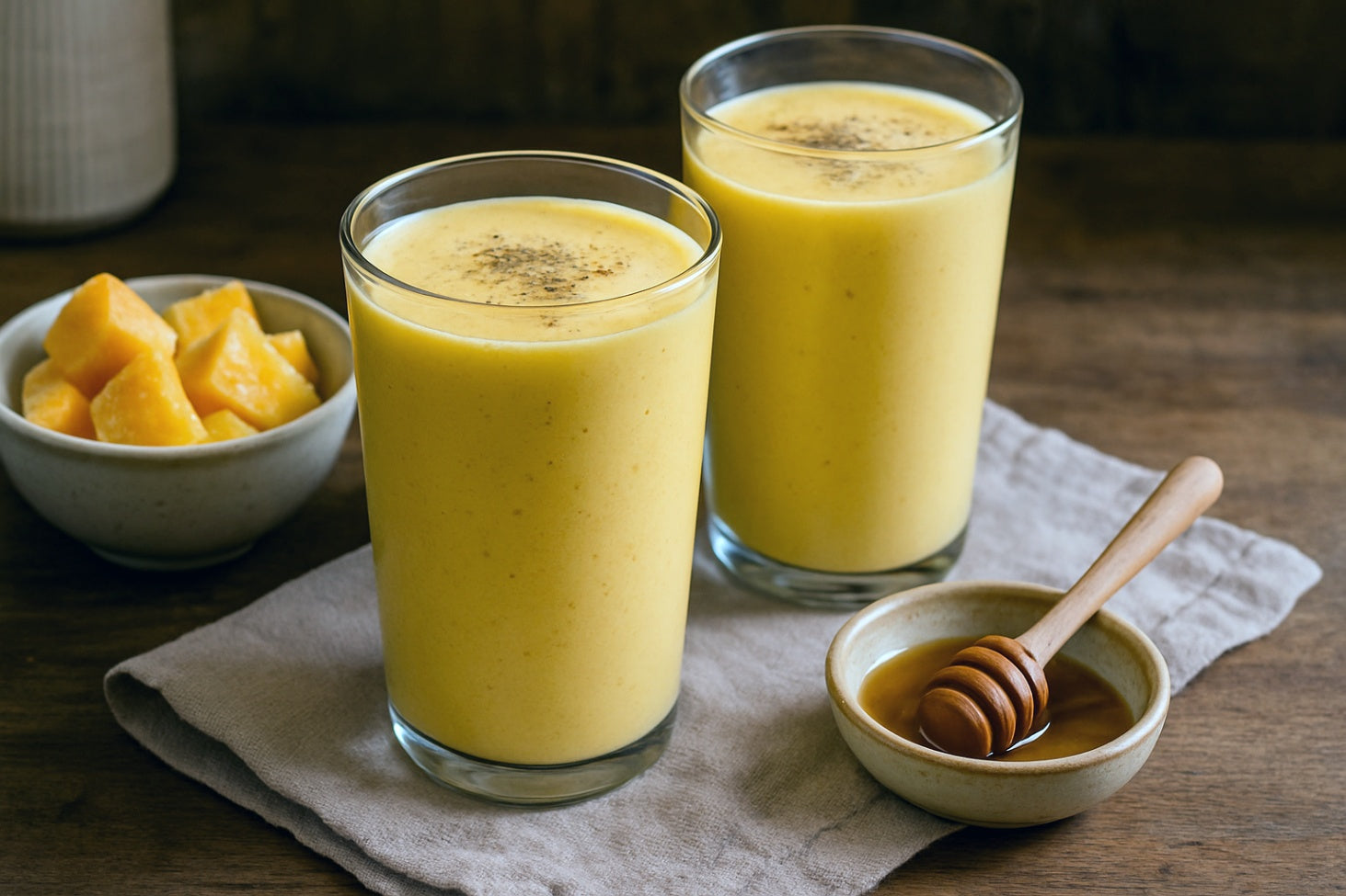 Camel Milk Mango Lassi