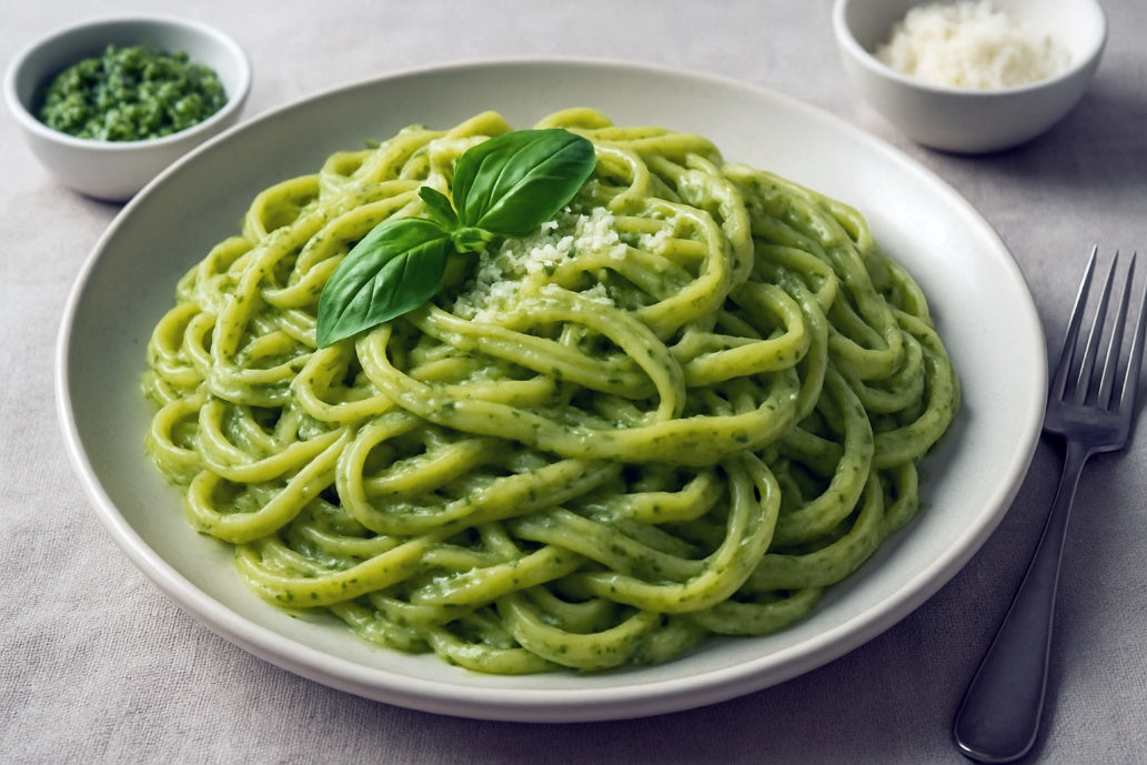 Creamy Basil Pesto Pasta Sauce