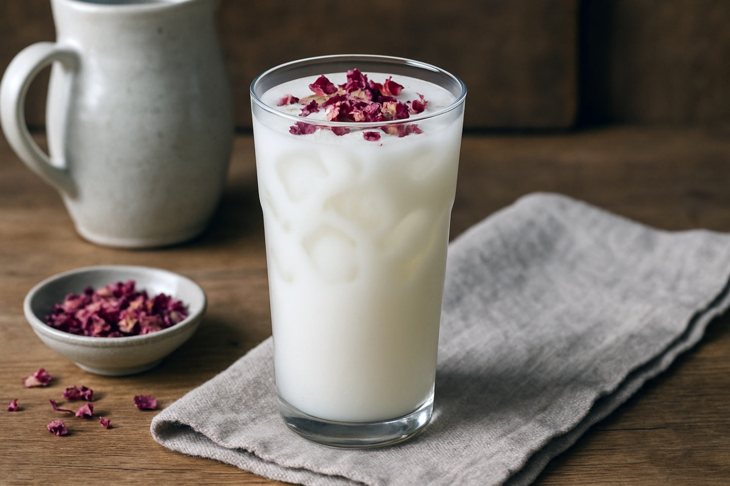 Camel Milk Rosewater Cooler