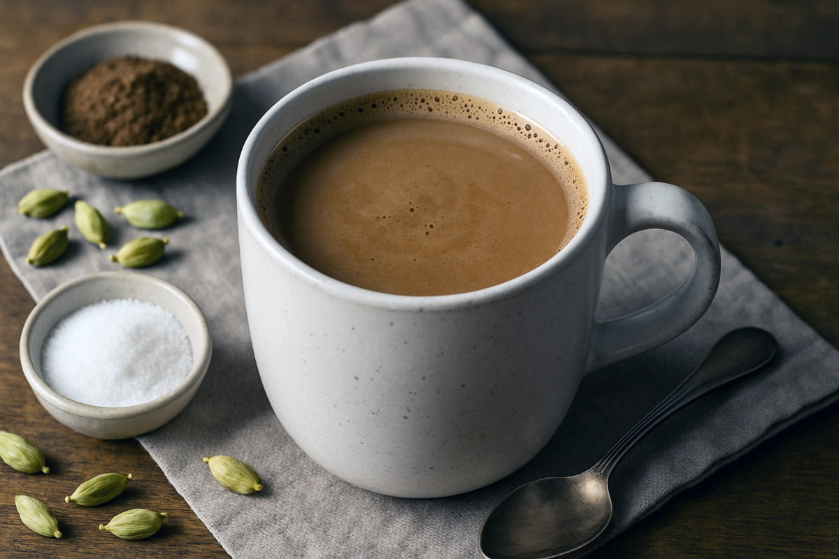 Camel Milk Cardamom Coffee