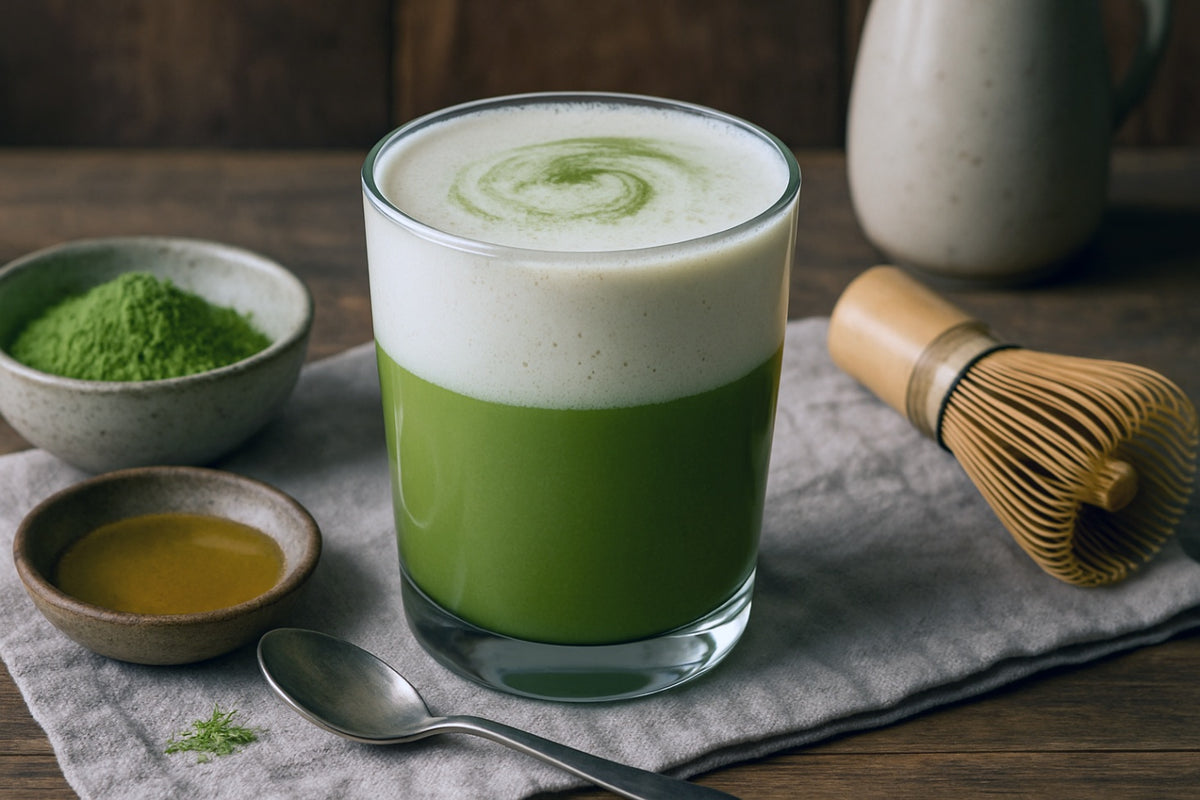 Camel Milk Matcha Latte
