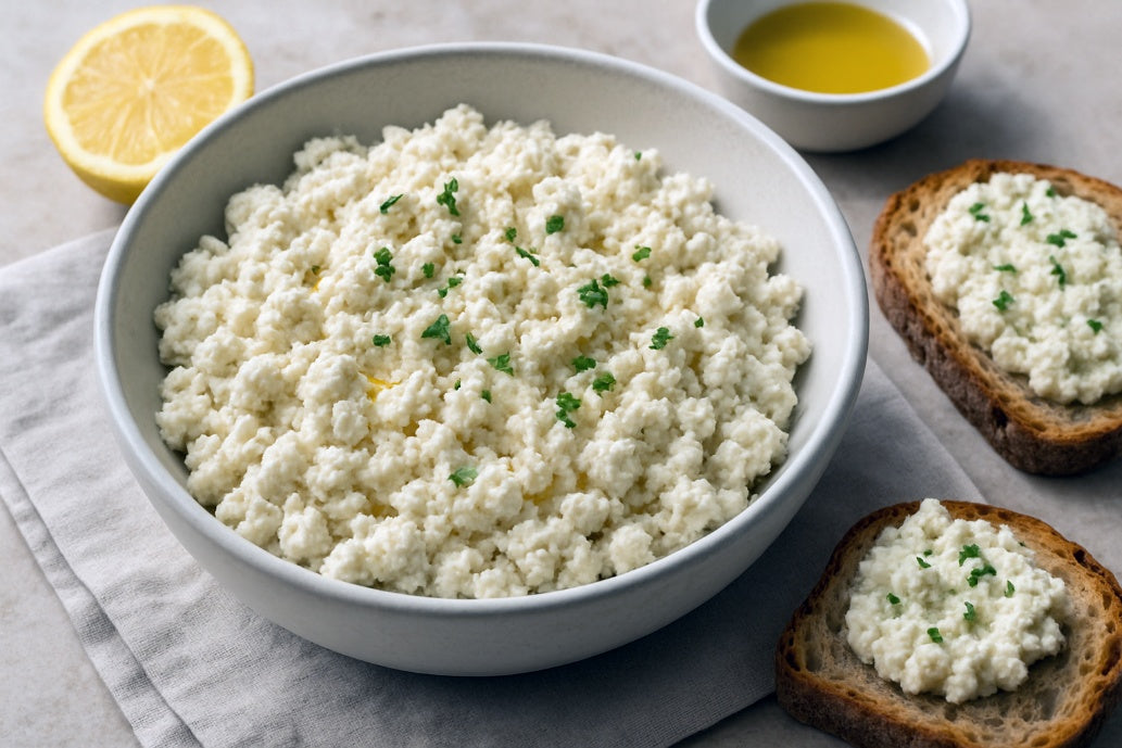 Almond-Based Vegan Ricotta