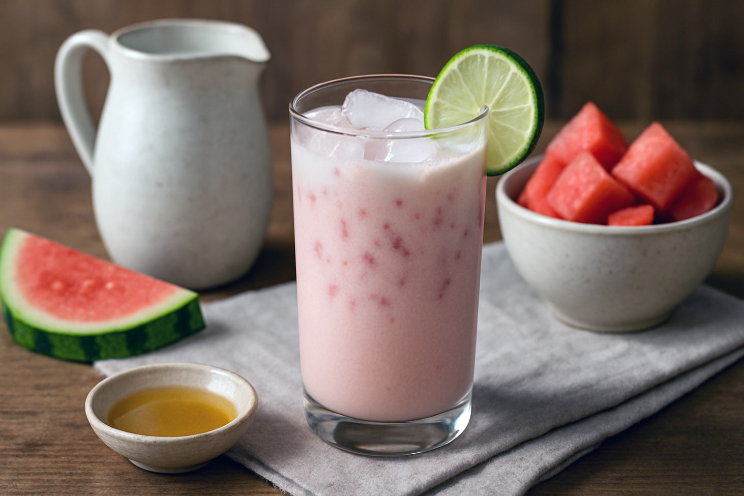 Camel Milk Watermelon Cooler