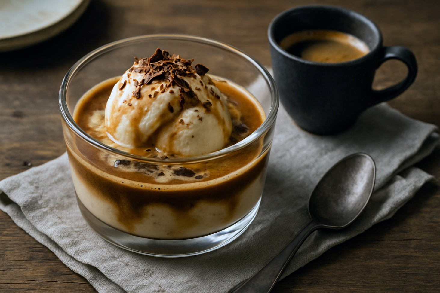 Camel Milk Espresso Affogato