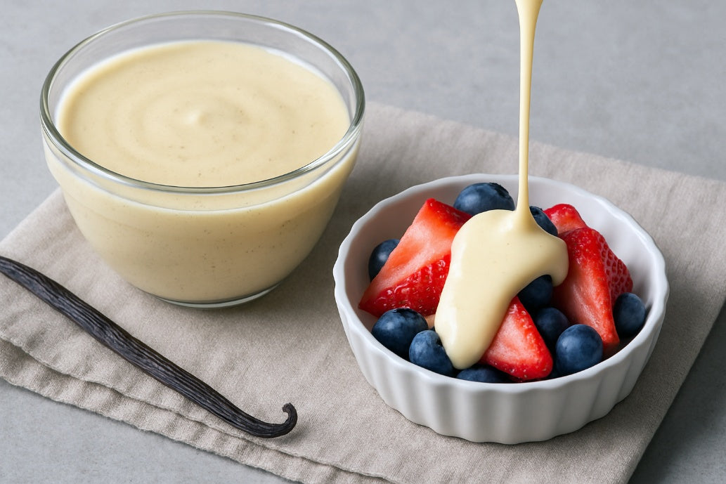 Almond Milk Crème Anglaise