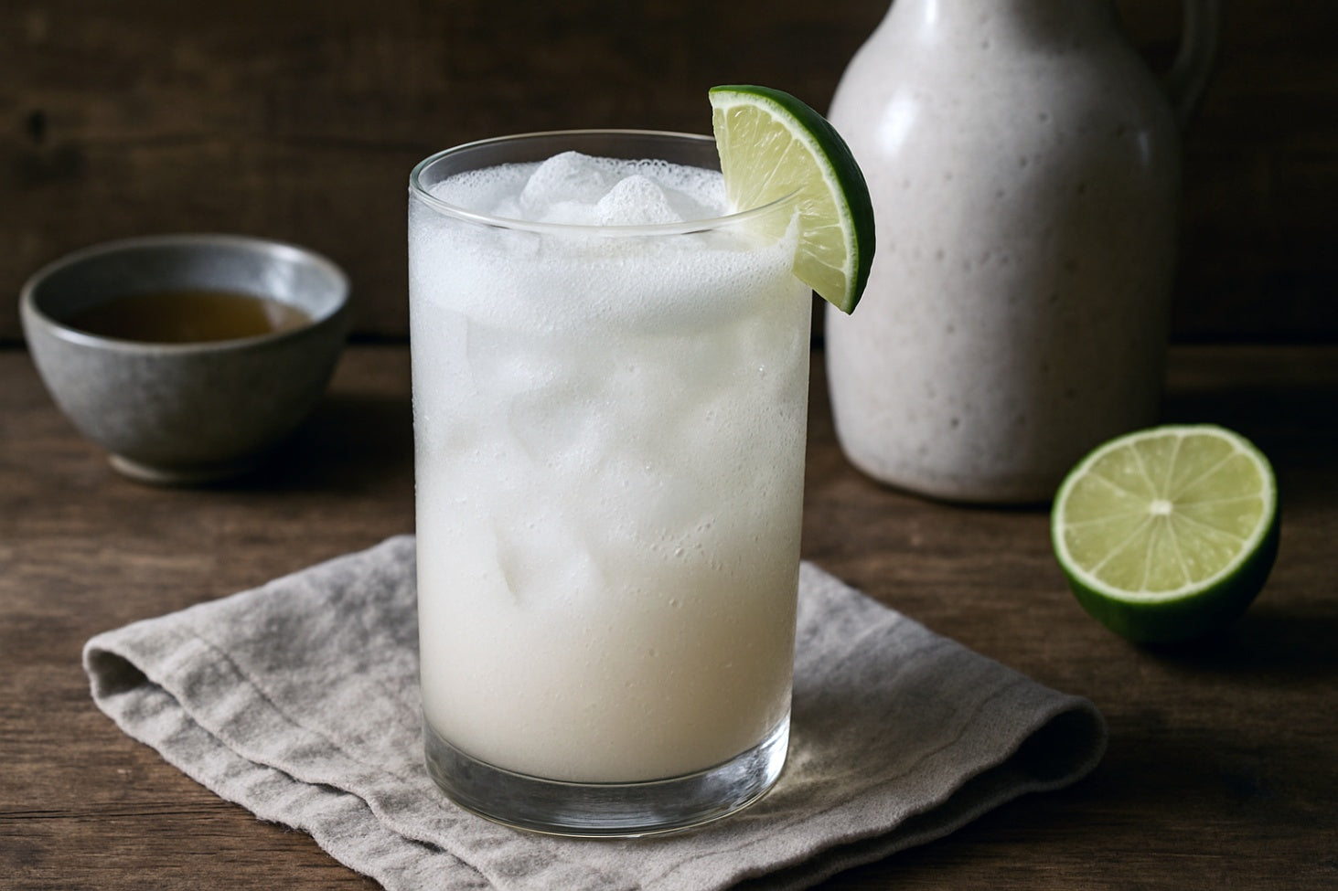 Camel Milk Ginger Fizz