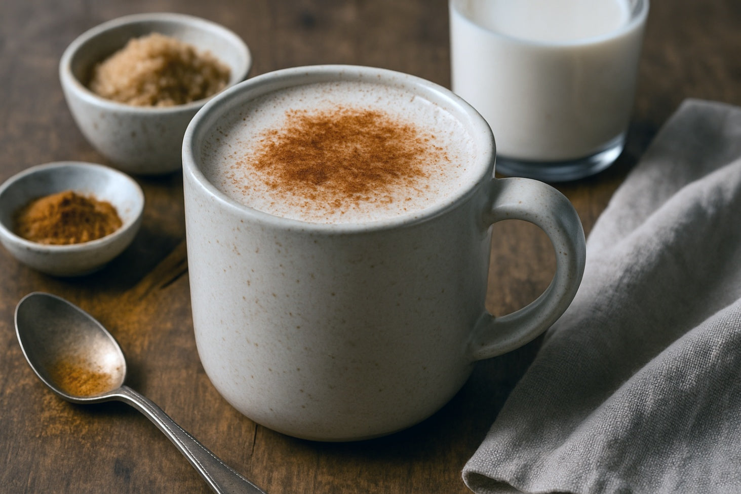 Camel Milk Cinnamon Toast Steamer