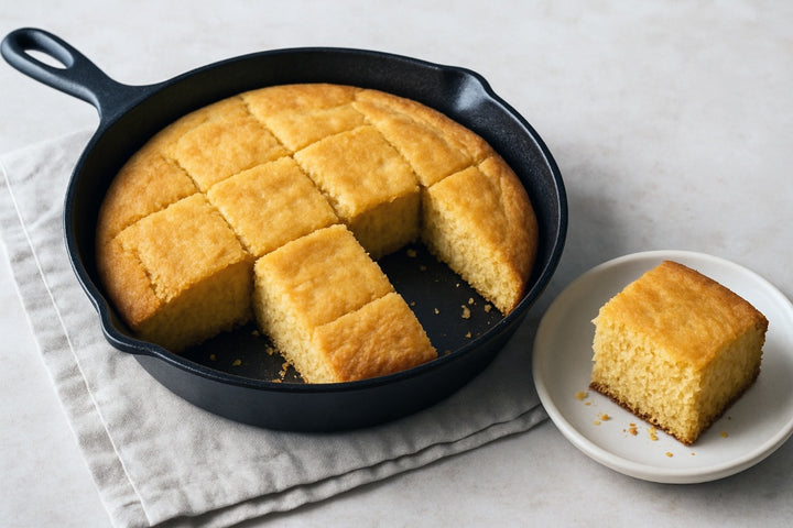 Almond Milk Cornbread