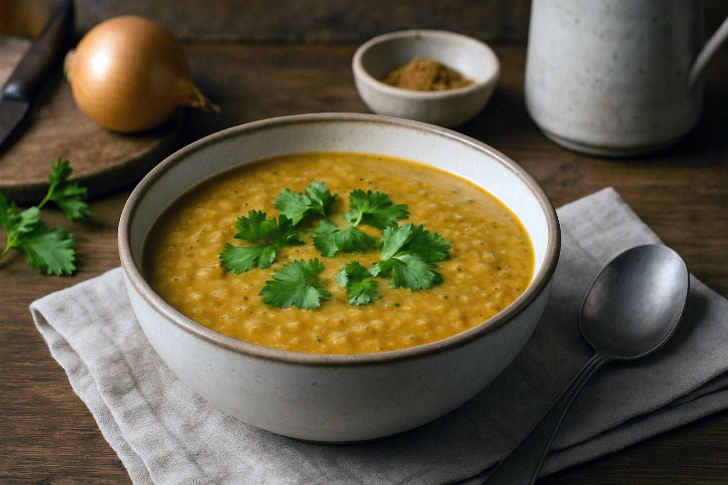 Camel Milk Lentil Soup