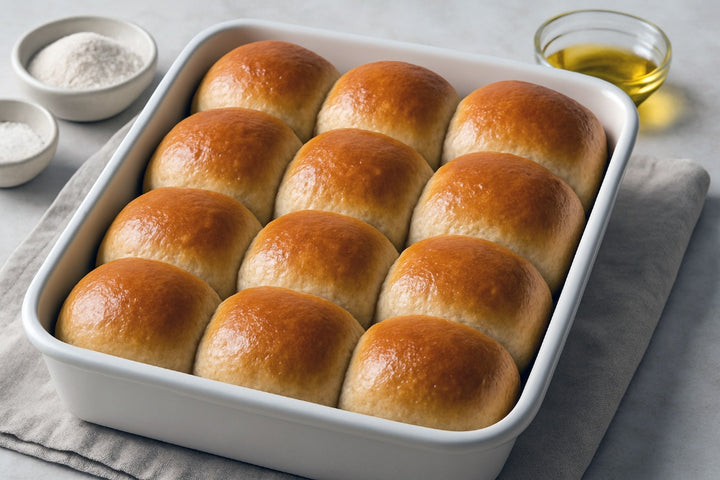 Almond Milk Dinner Rolls
