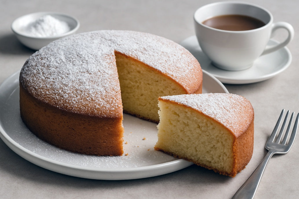 Almond Milk Tea Cake