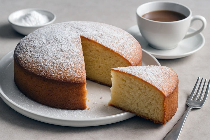 Almond Milk Tea Cake