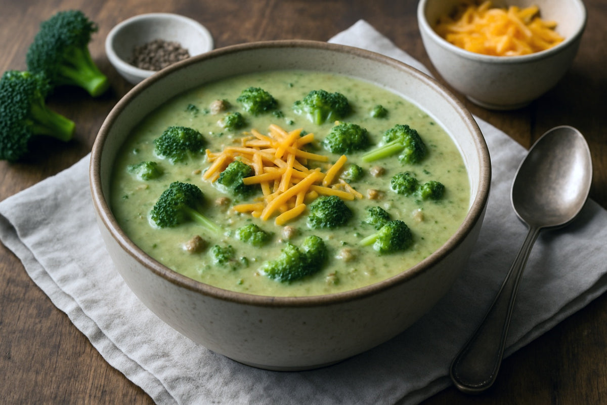 Camel Milk Broccoli Soup