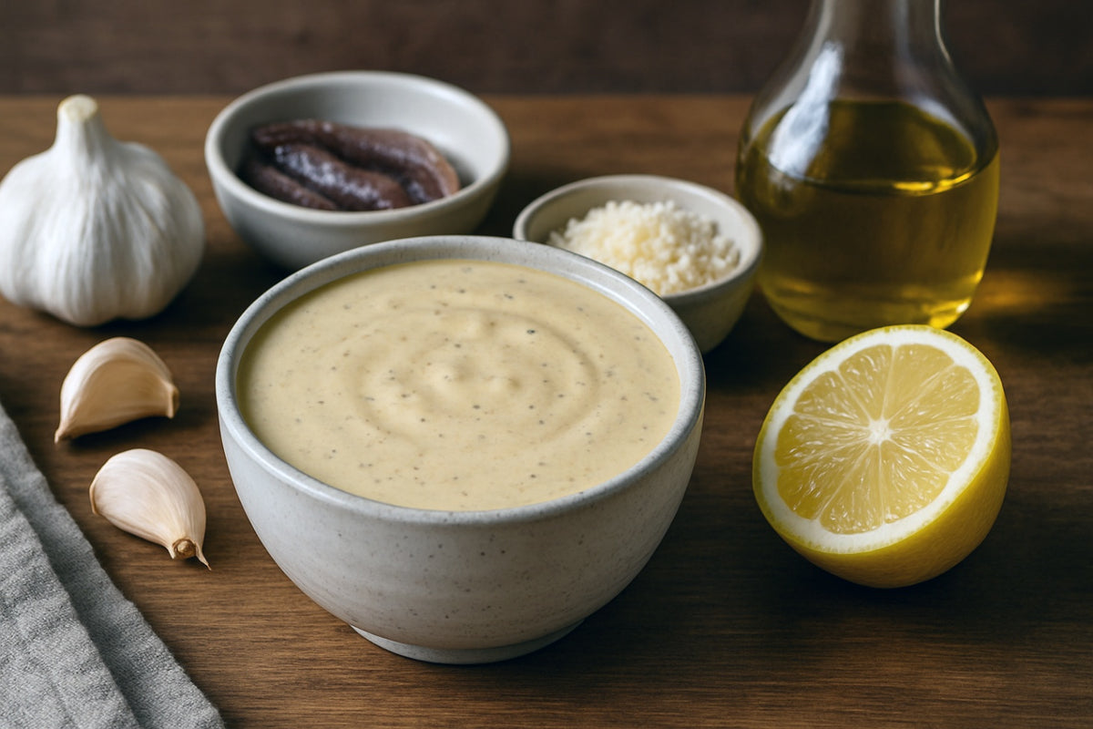 Camel Milk Caesar Dressing