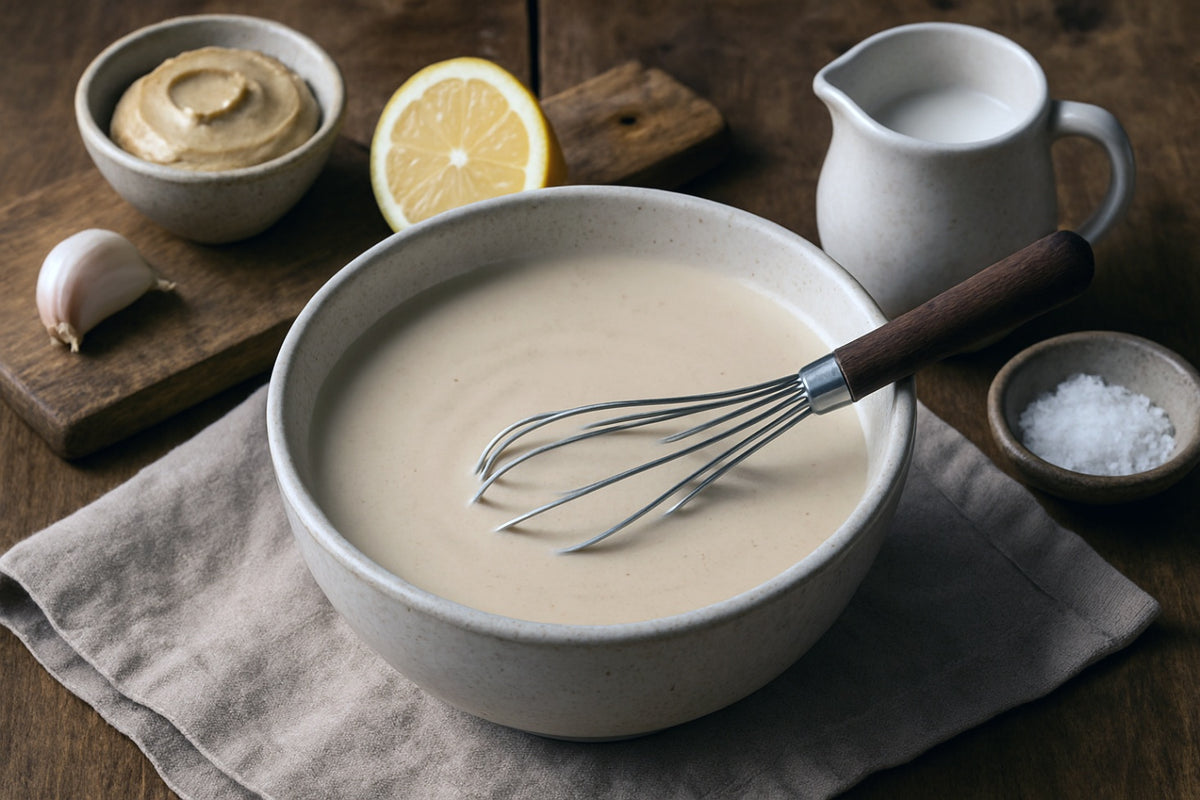 Camel Milk Tahini Dressing