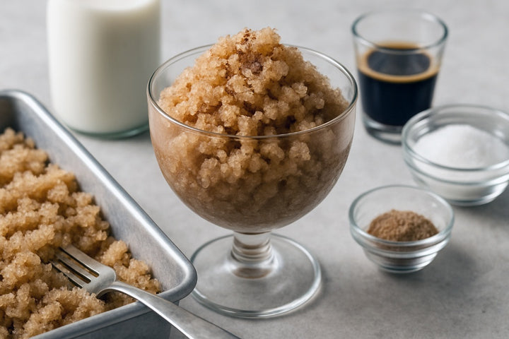 Almond Milk Granita