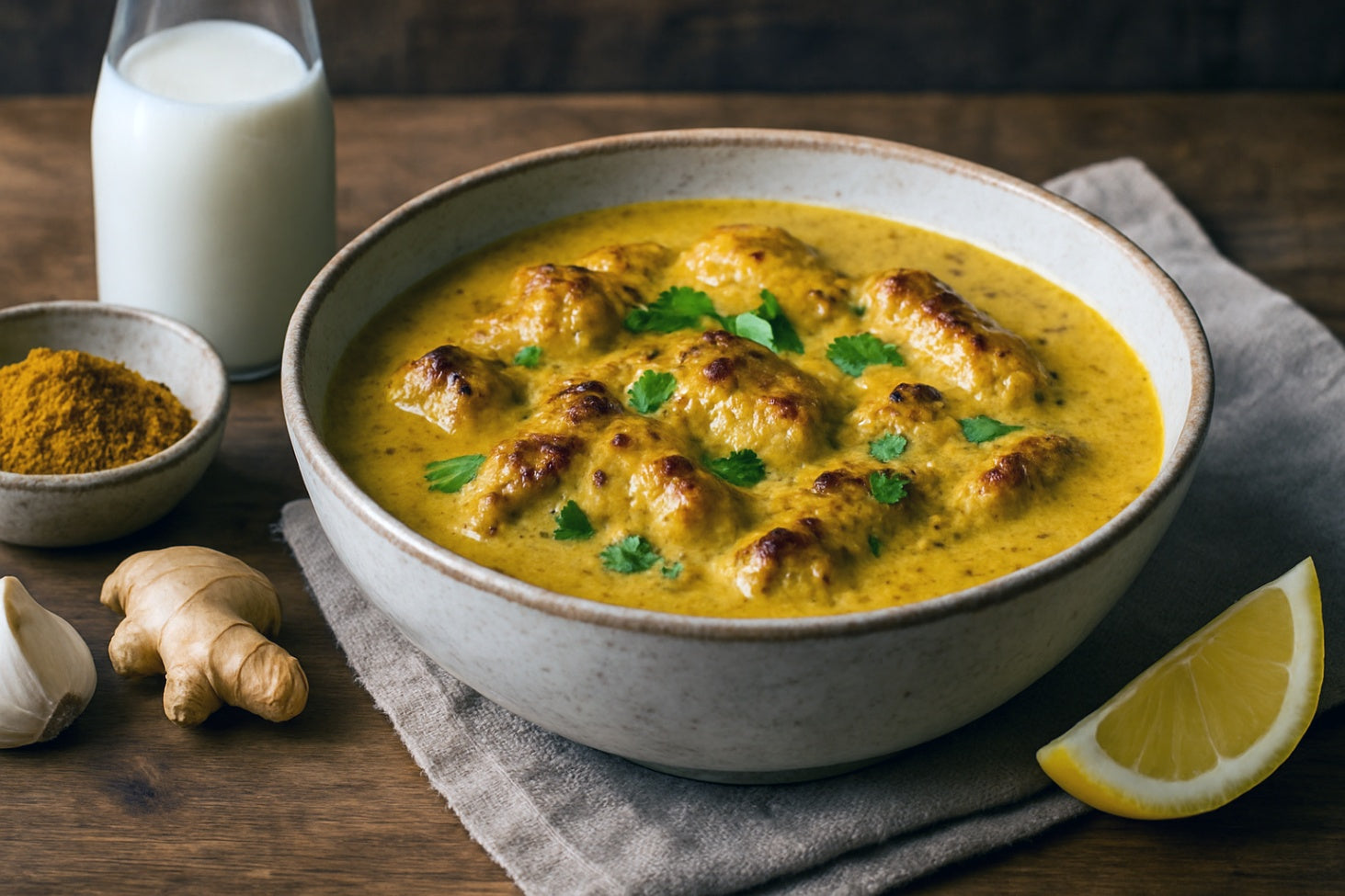 Camel Milk Curry Marinade