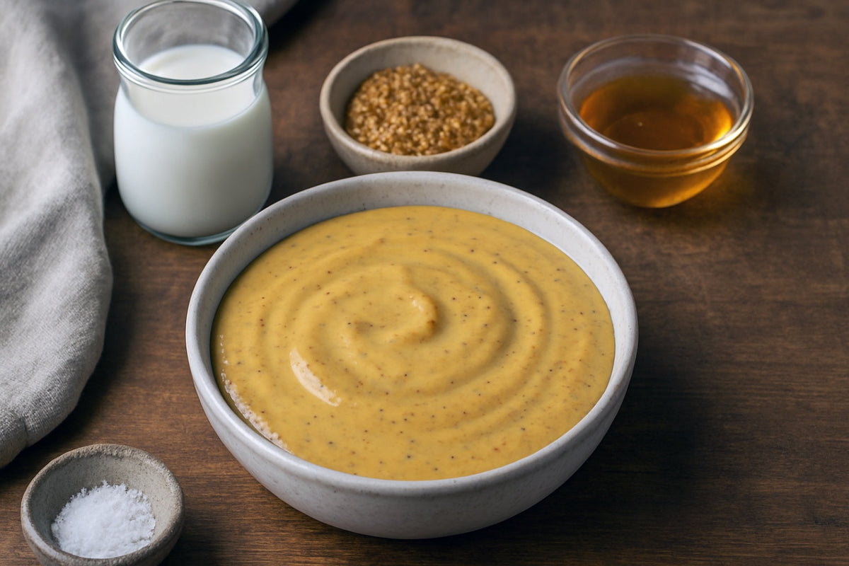 Camel Milk Honey Mustard Sauce