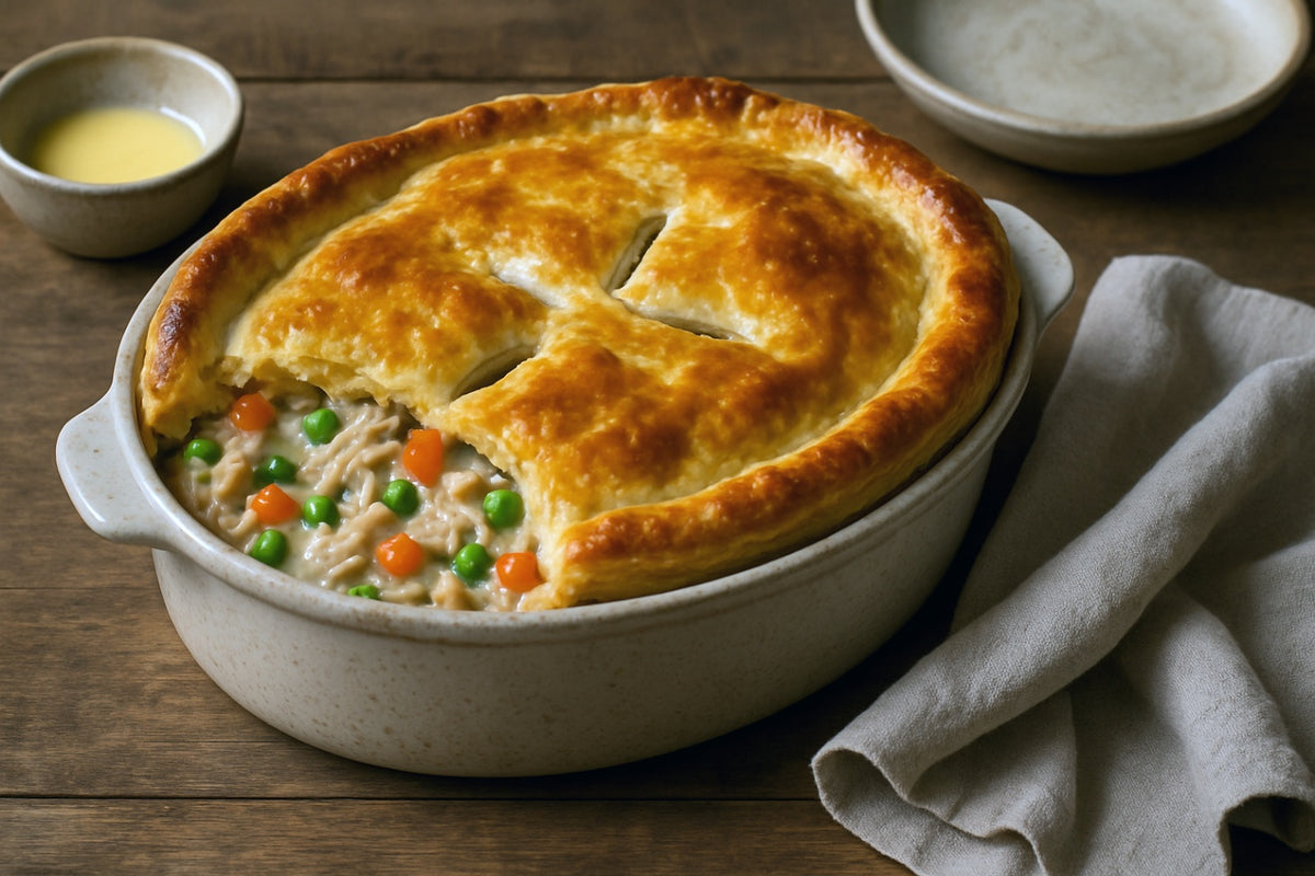 Camel Milk Chicken Pot Pie