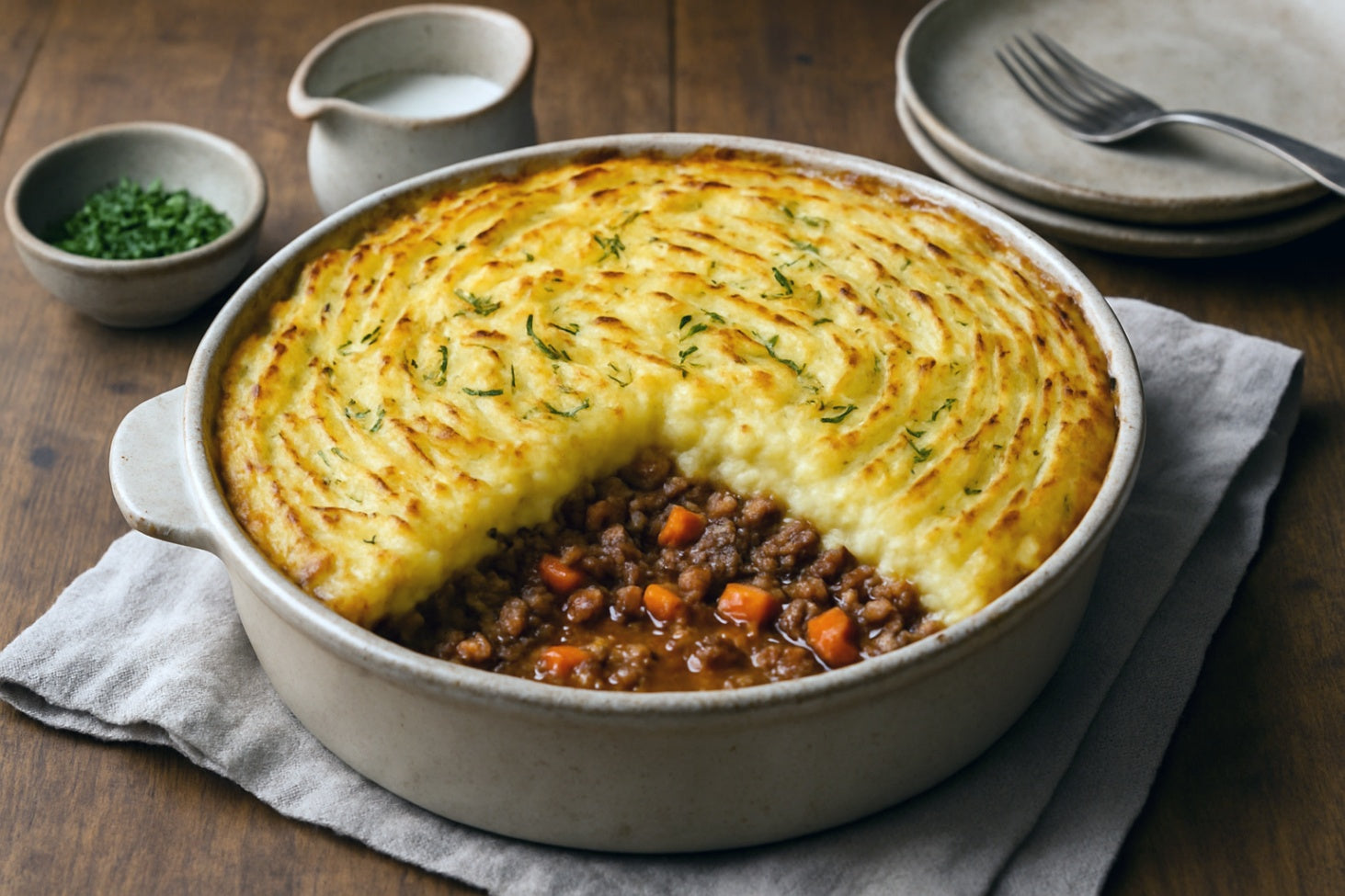 Camel Milk Shepherd's Pie