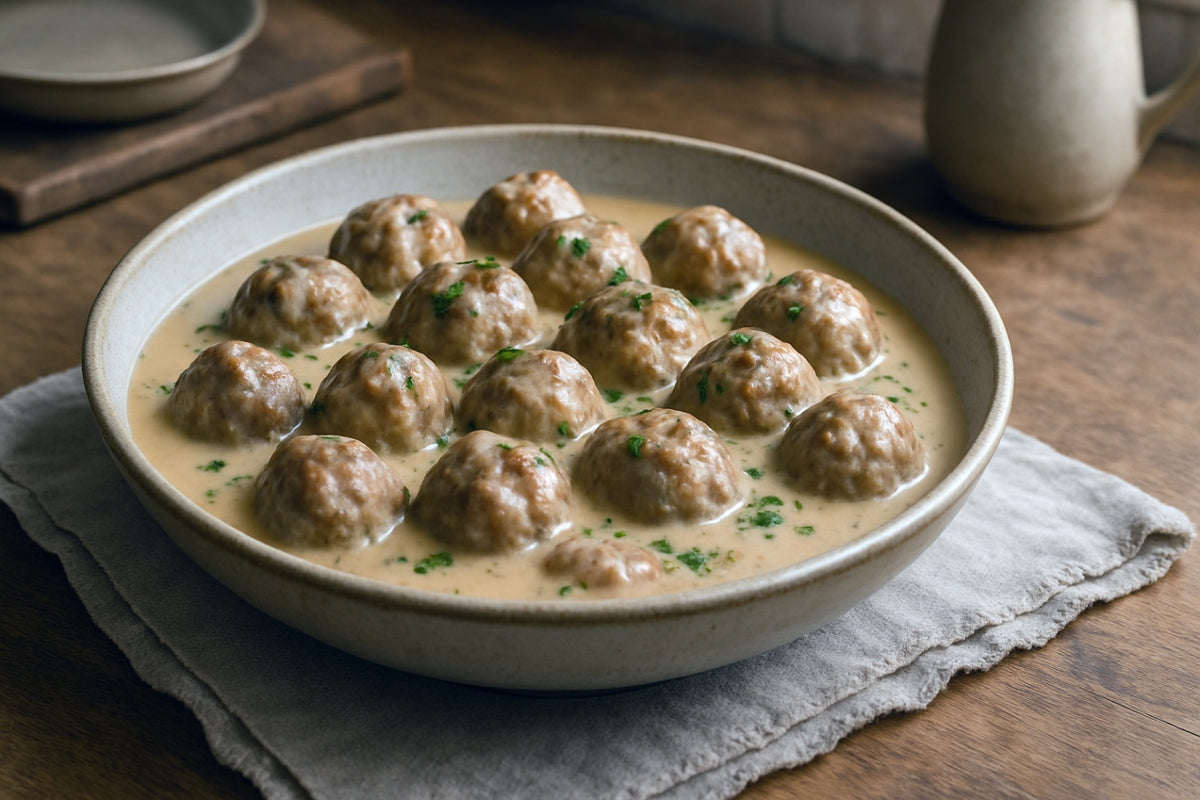 Camel Milk Swedish Meatballs