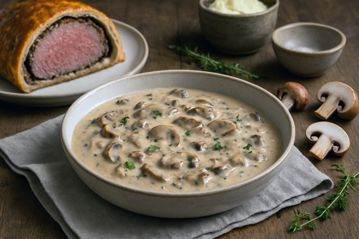 Camel Milk Beef Wellington Sauce