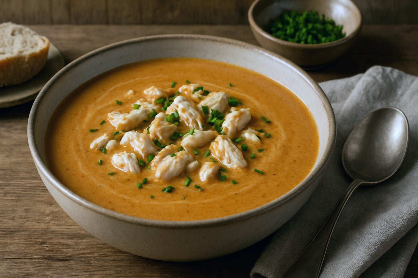 Camel Milk Crab Bisque