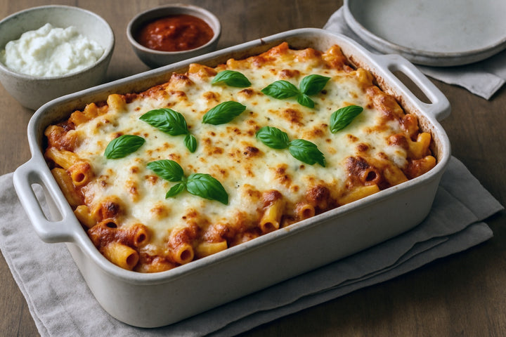 Camel Milk Baked Ziti