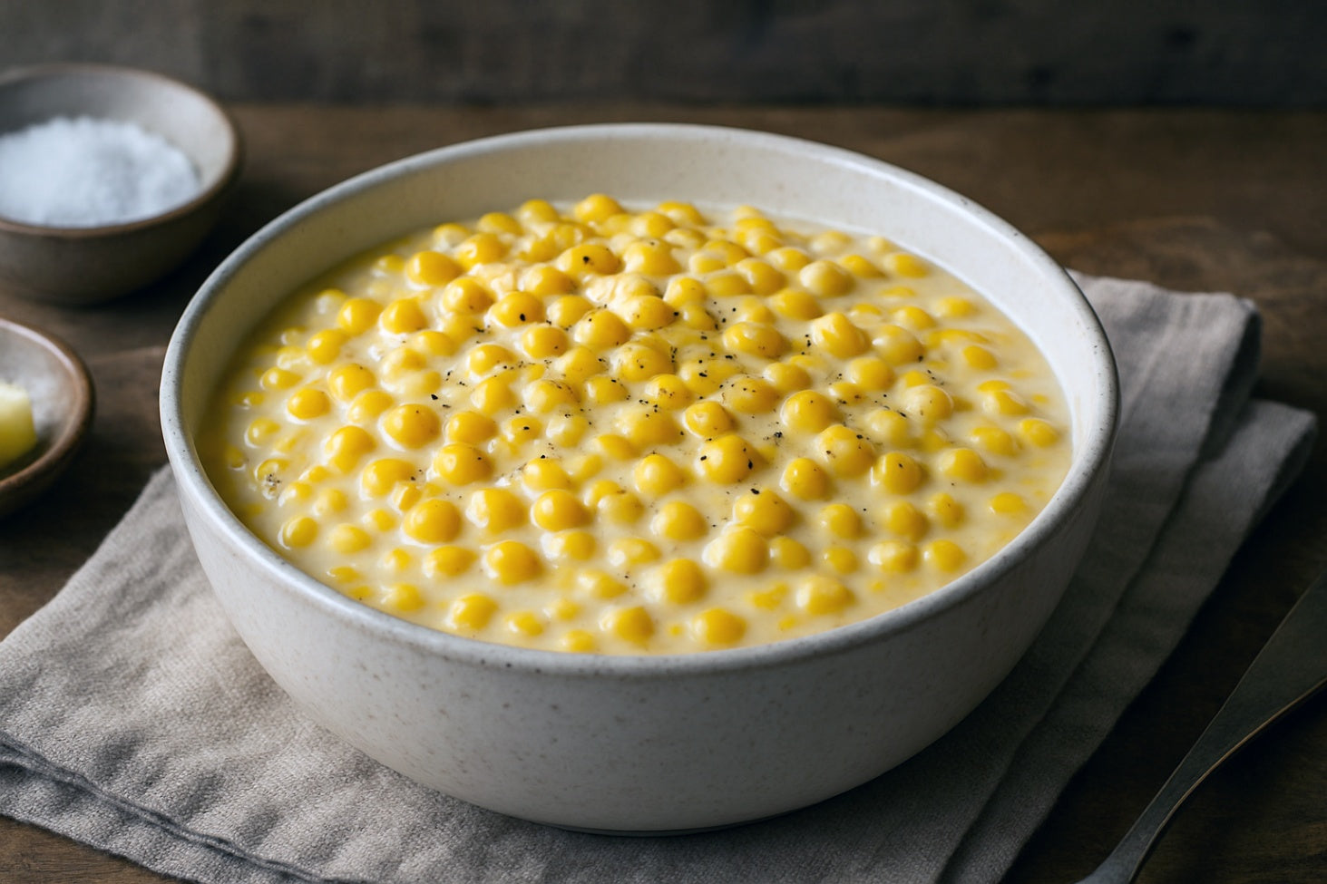 Camel Milk Creamed Corn