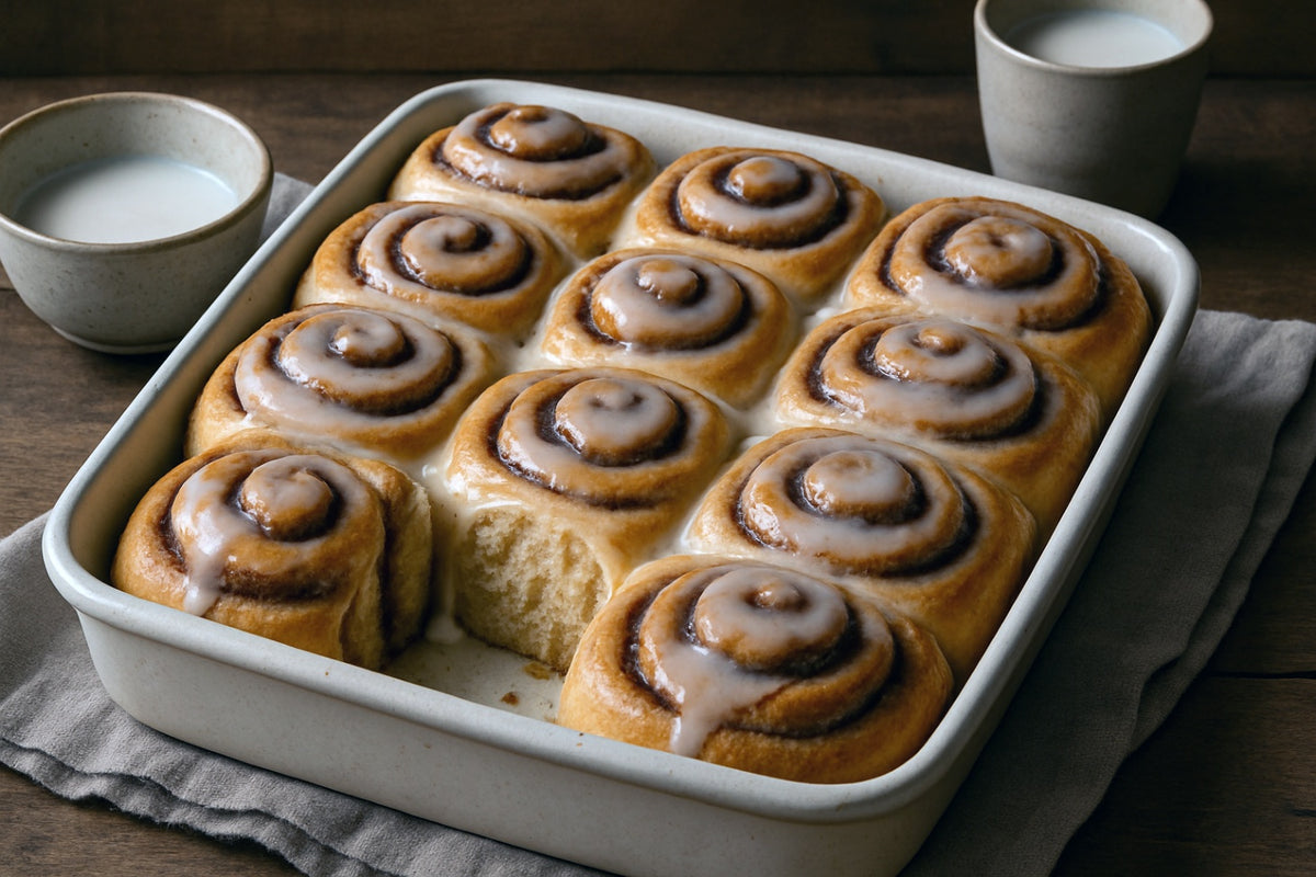 Camel Milk Cinnamon Rolls