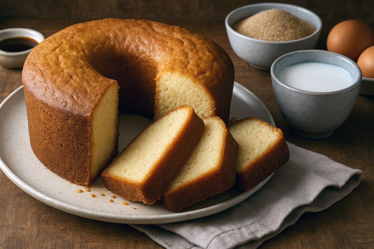 Camel Milk Pound Cake