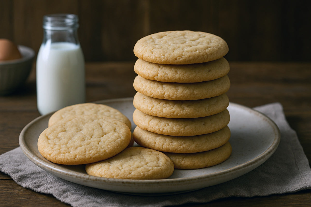 Camel Milk Sugar Cookies