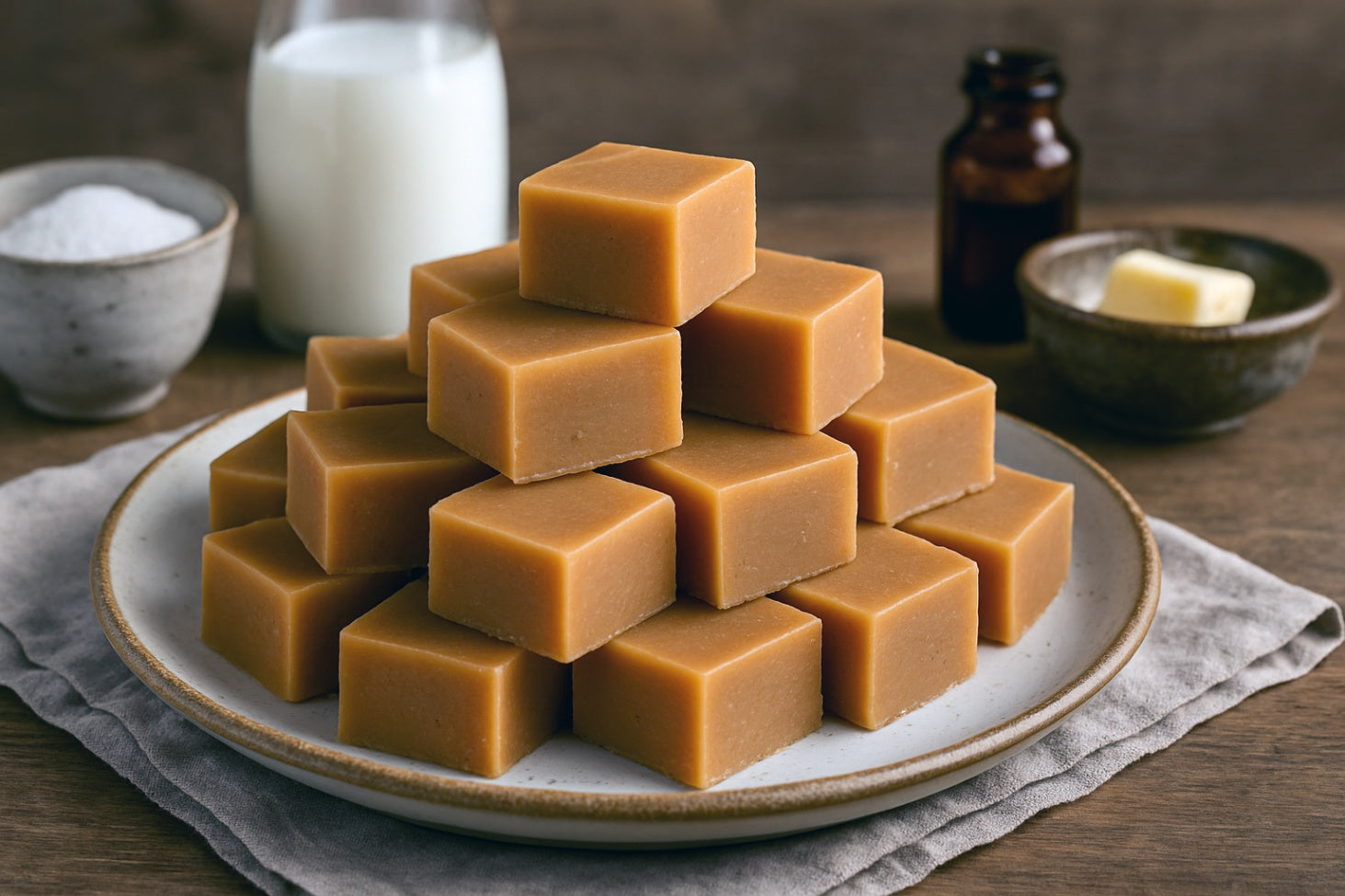 Camel Milk Caramel Fudge
