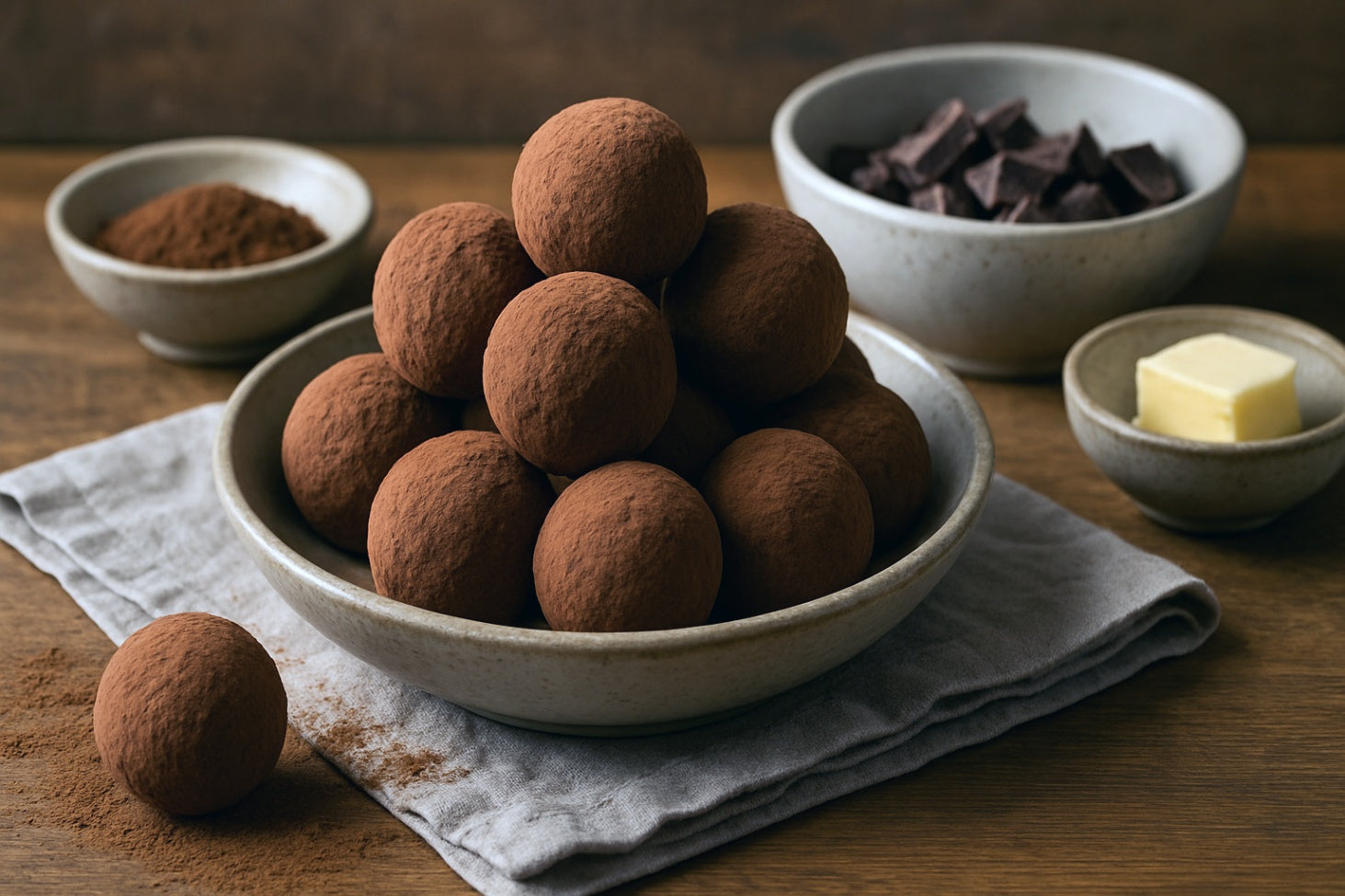 Camel Milk Chocolate Truffles