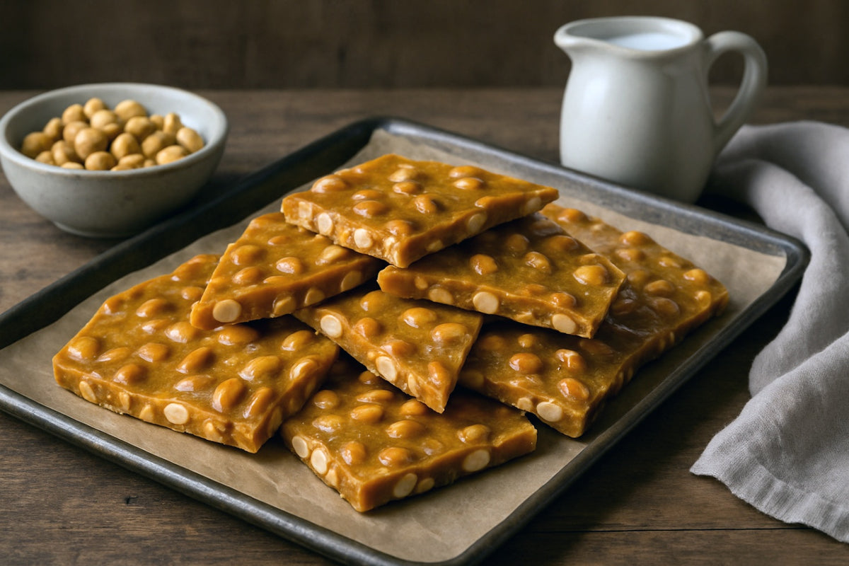Camel Milk Peanut Brittle
