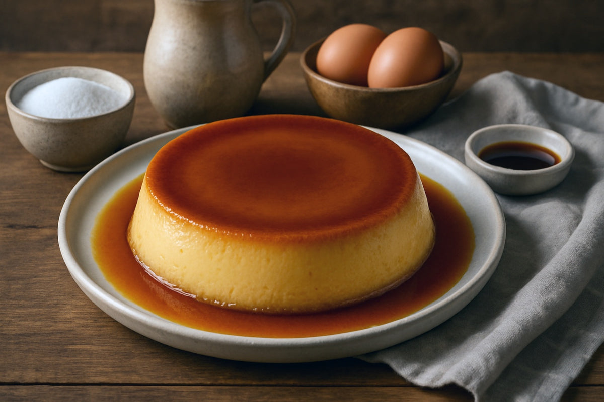 Camel Milk Flan