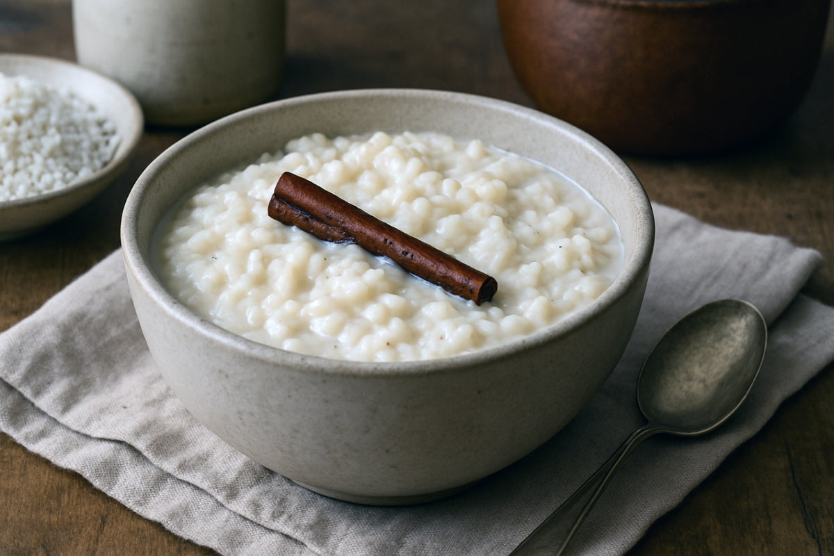 Camel Milk Rice Pudding
