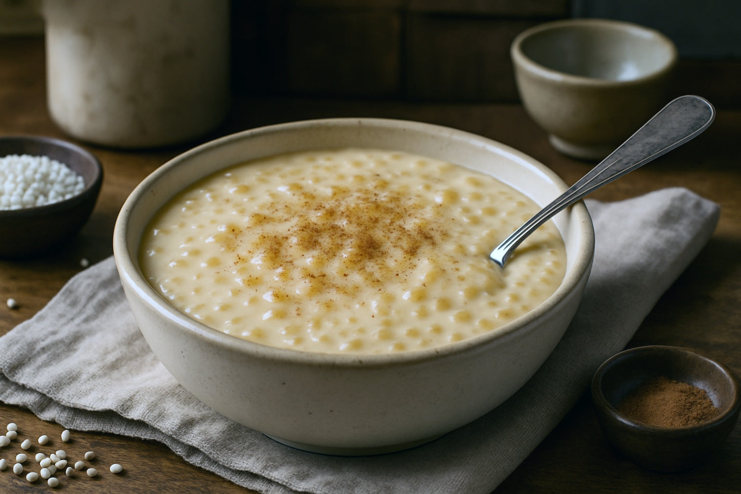 Camel Milk Tapioca Pudding