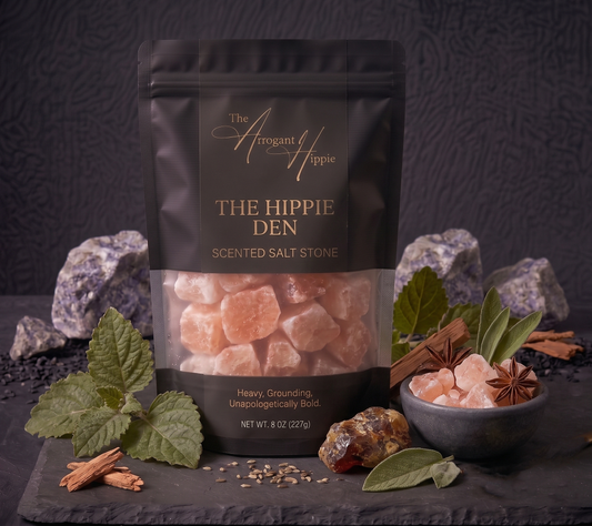 The Hippie Den Scented Salt Stone