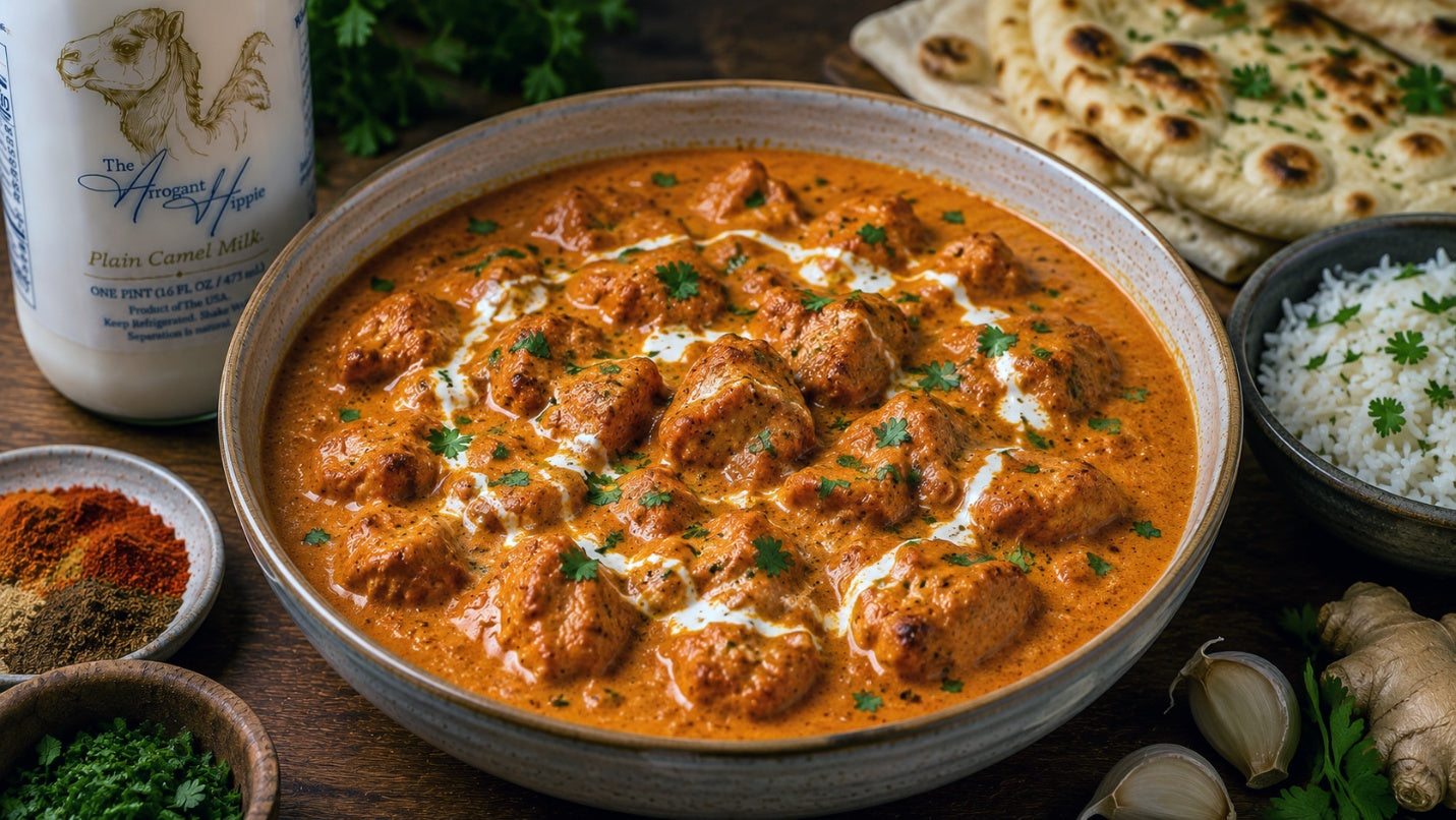 Camel Milk Butter Chicken, Murgh Makhani-Style