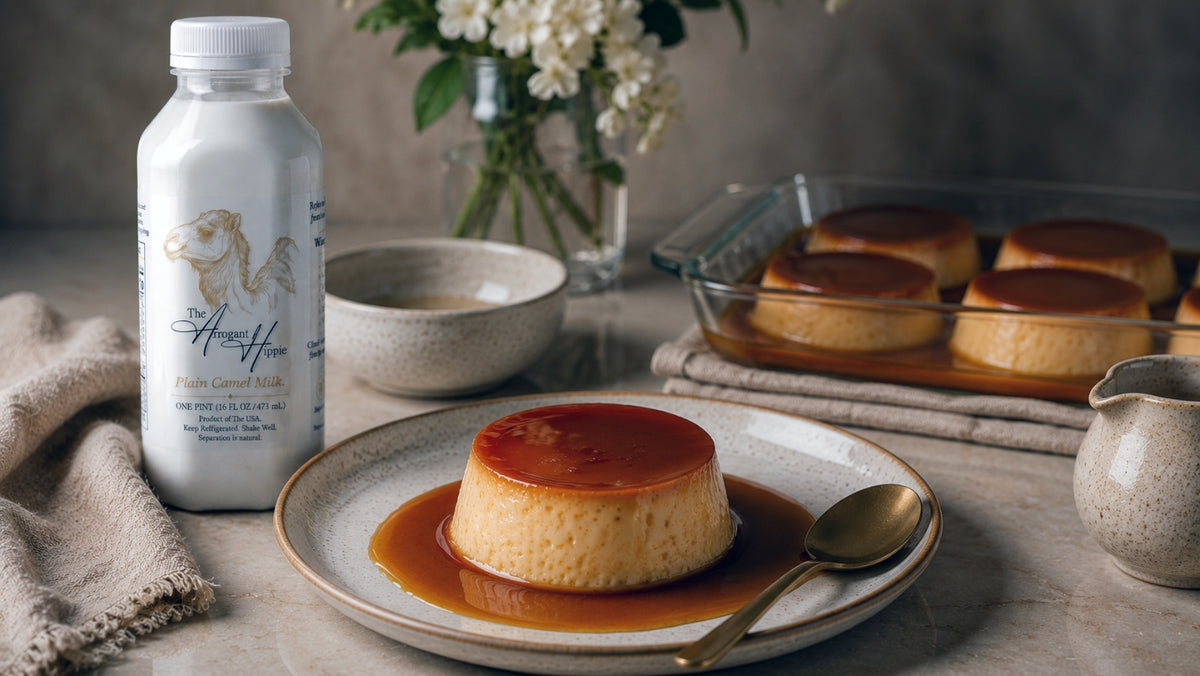 Camel Milk Crème Caramel